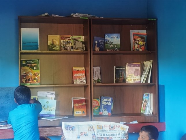 스리랑카 칼리큘람 마을도서관 도서구매 지원사업