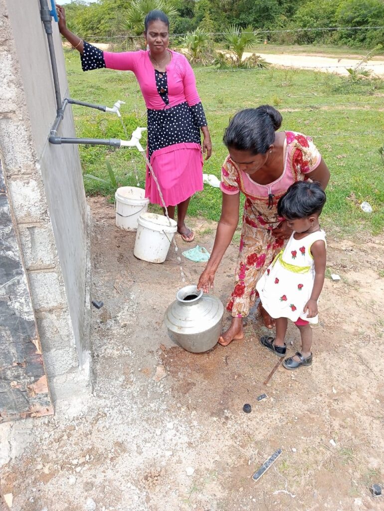 더램프-개인후원 사업 스리랑카 트링코말리군 파탈리풀람 마을 식수실설 건설